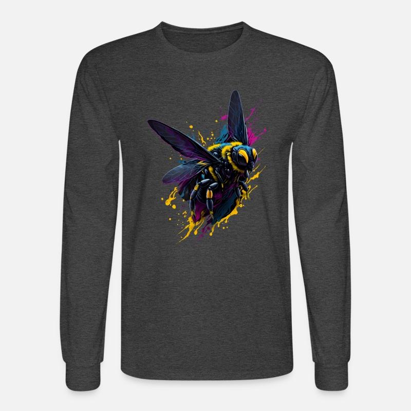 Colorful Flying Wasp