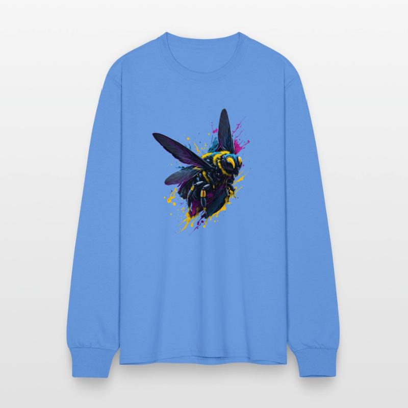 Colorful Flying Wasp