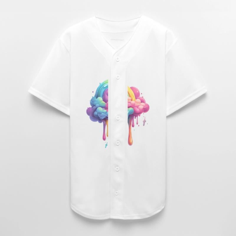 Colorful Melting Rainbow Cloudscape