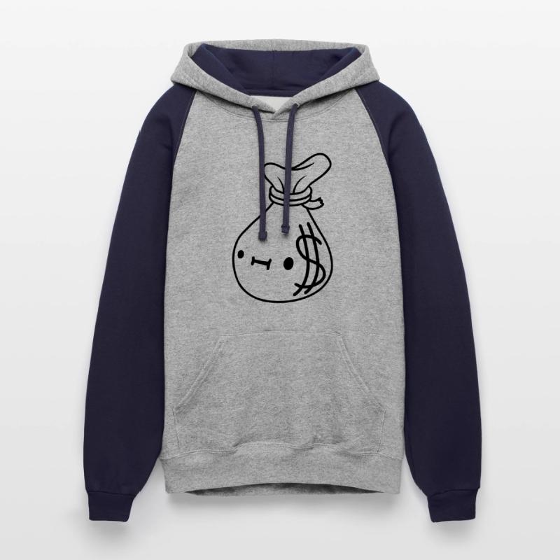 comic face money sack