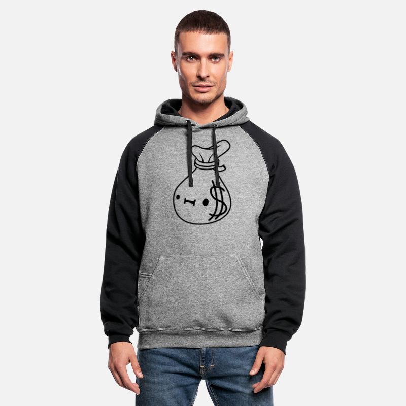 comic face money sack