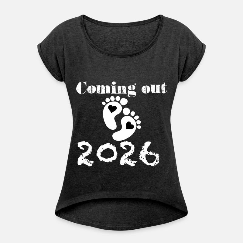 Coming Out 2026 Baby Feet Heart Design
