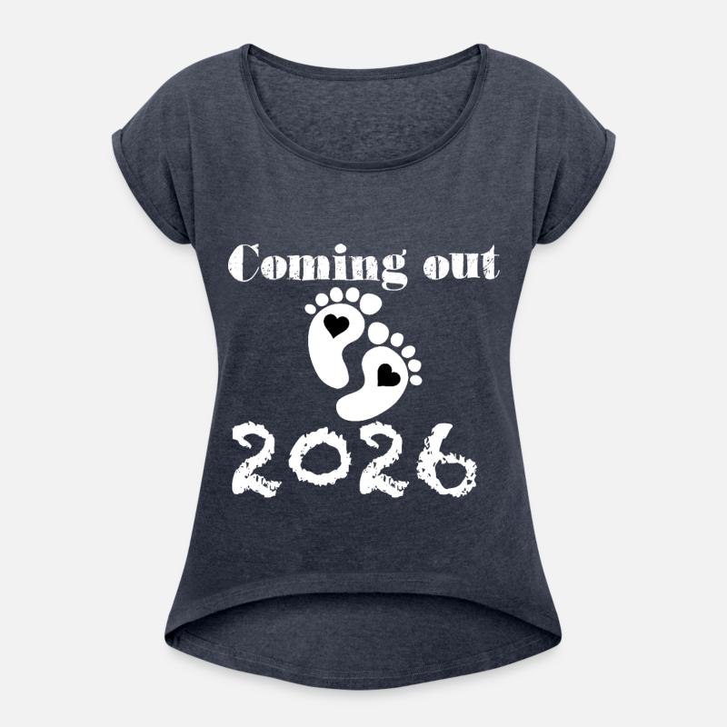 Coming Out 2026 Baby Feet Heart Design