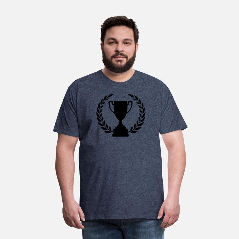 Competition cup in laurel wreath