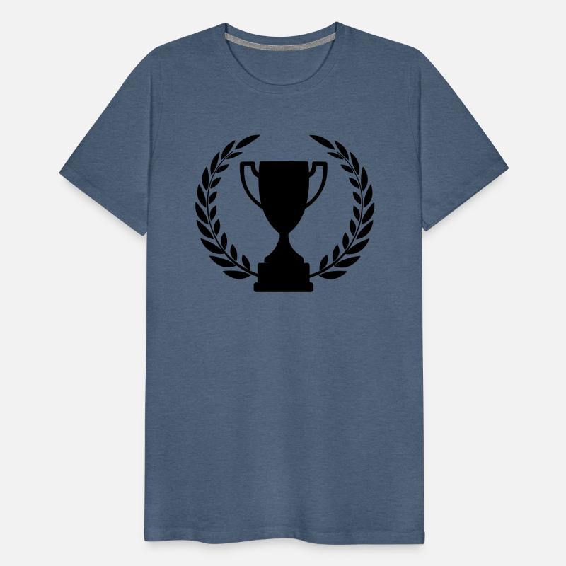 Competition cup in laurel wreath