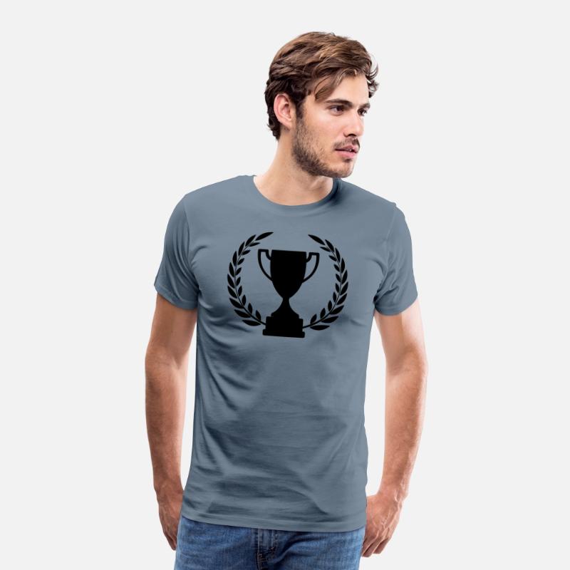 Competition cup in laurel wreath