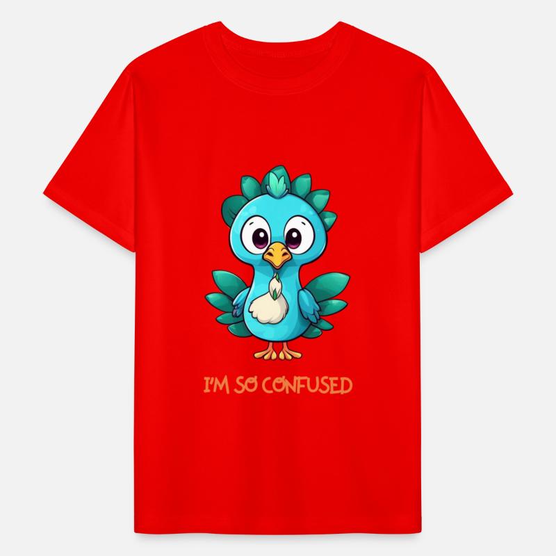 Confused Baby Peacock