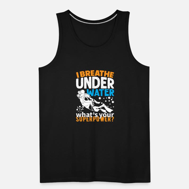 Cool Diving Design - I Breathe Under Water