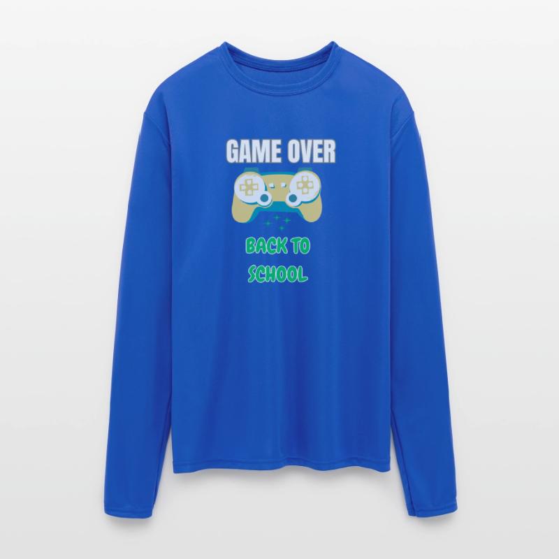 Cool Gamer Back to School T-Shirt – Retro Game Ove