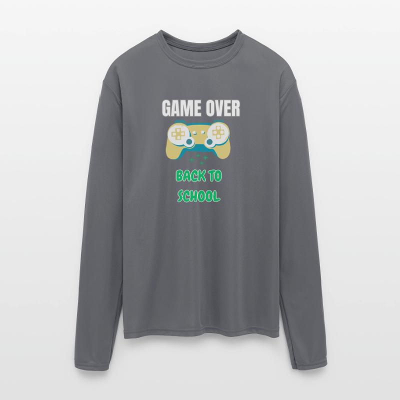 Cool Gamer Back to School T-Shirt – Retro Game Ove