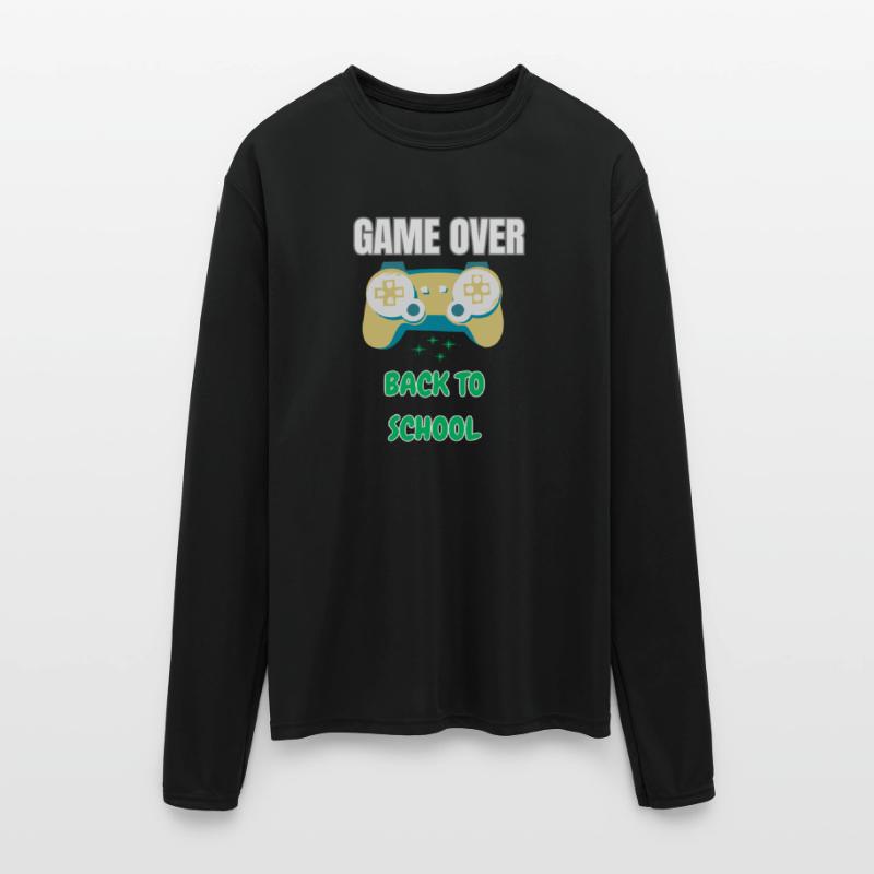 Cool Gamer Back to School T-Shirt – Retro Game Ove