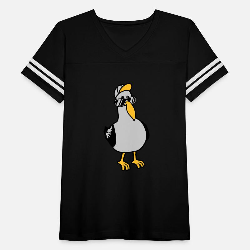Cool seagull sunglasses cap