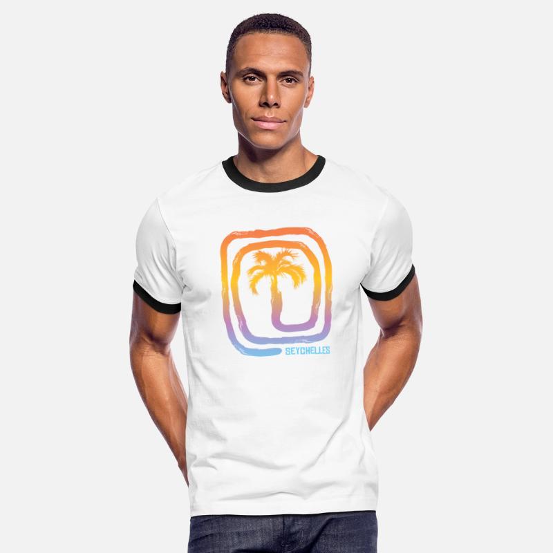 Cool Seychelles Palm Tree Souvenir Vacation