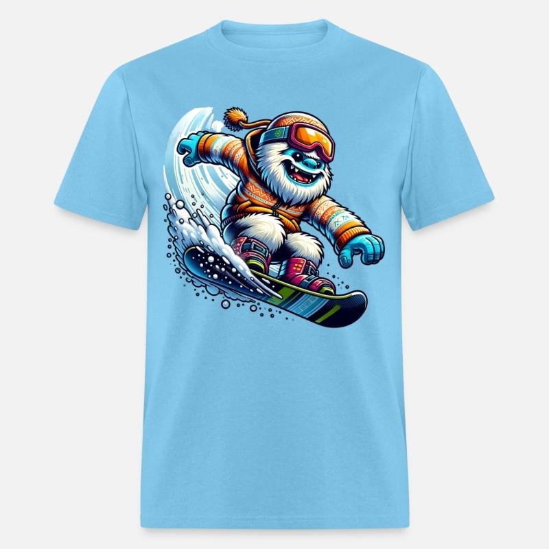 Cool Snowboarding Yeti Adventure