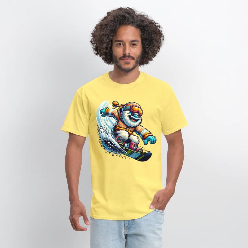 Cool Snowboarding Yeti Adventure