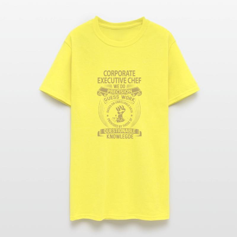 Corporate Executive Chef T Shirt - We Do Precision