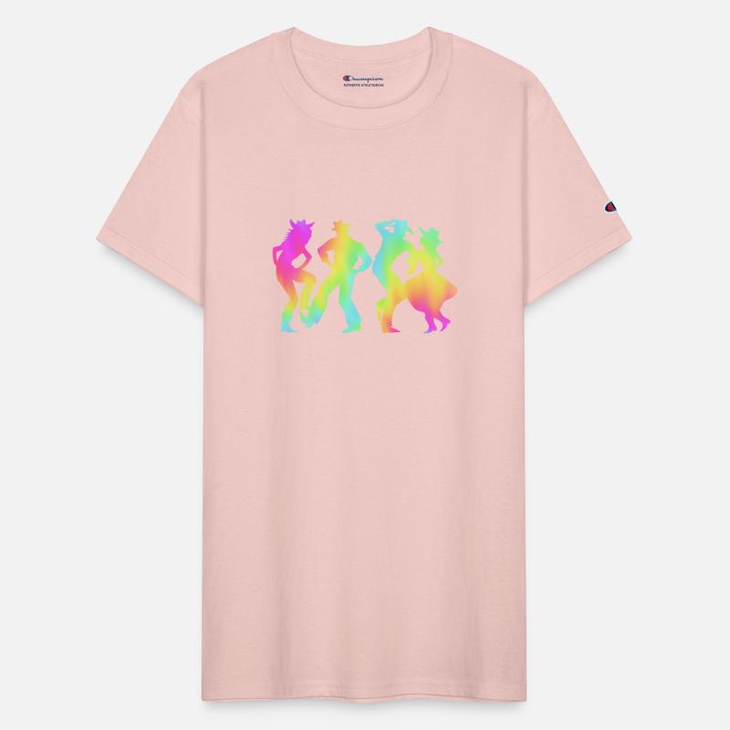 Country Dance Two Couple Dancing Square Dance