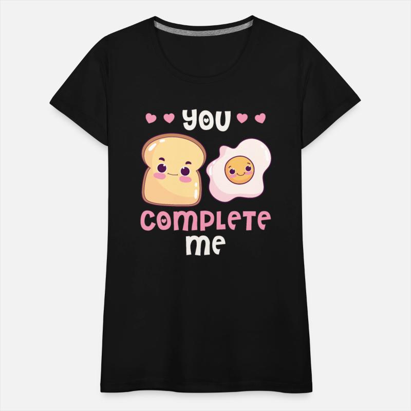 Couple eggs bacon toast breakfast Valentine's Day