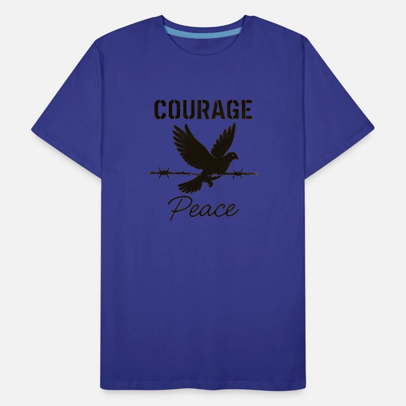 Courage and Peace Dove Graphic-Symbol of Strength