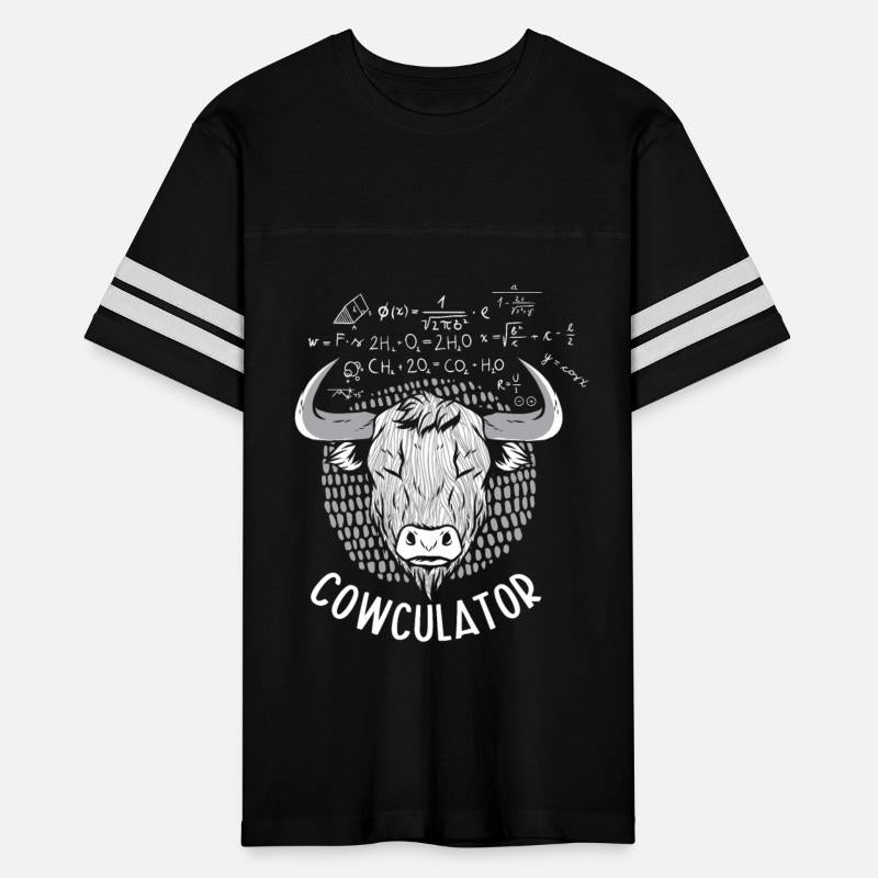 Cowculator Highland Cow Grass Puppy Math Lover