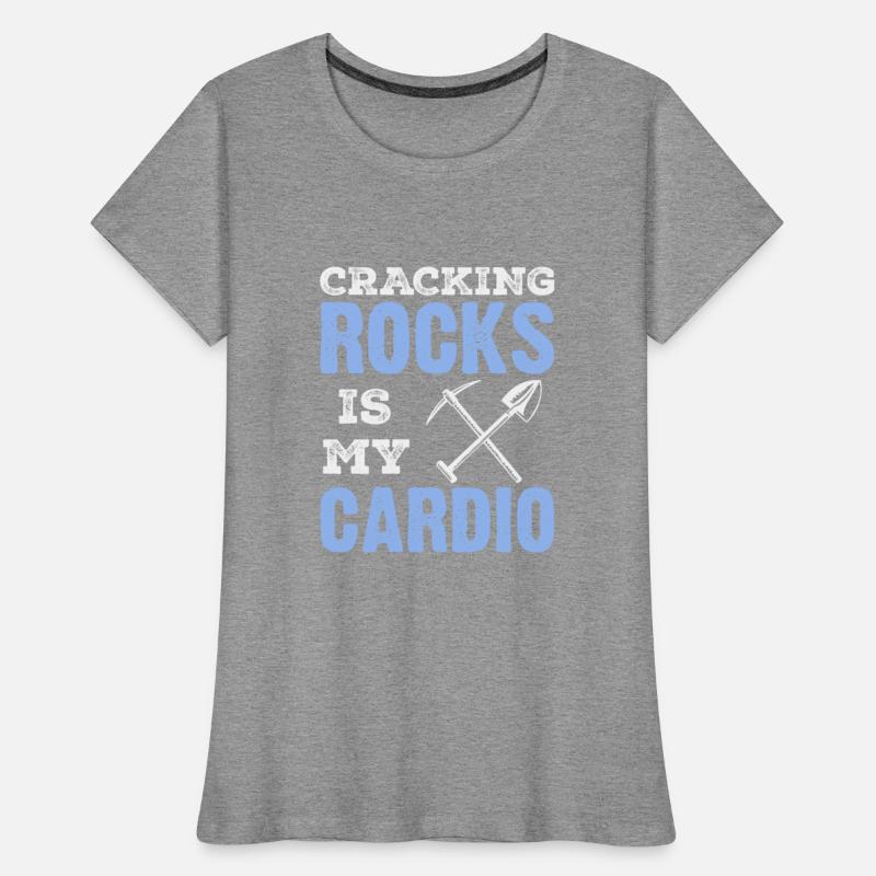 Cracking Rocks Is My Cardio Ores Collecting
