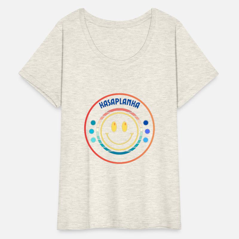 Cream Black Retro Smile T