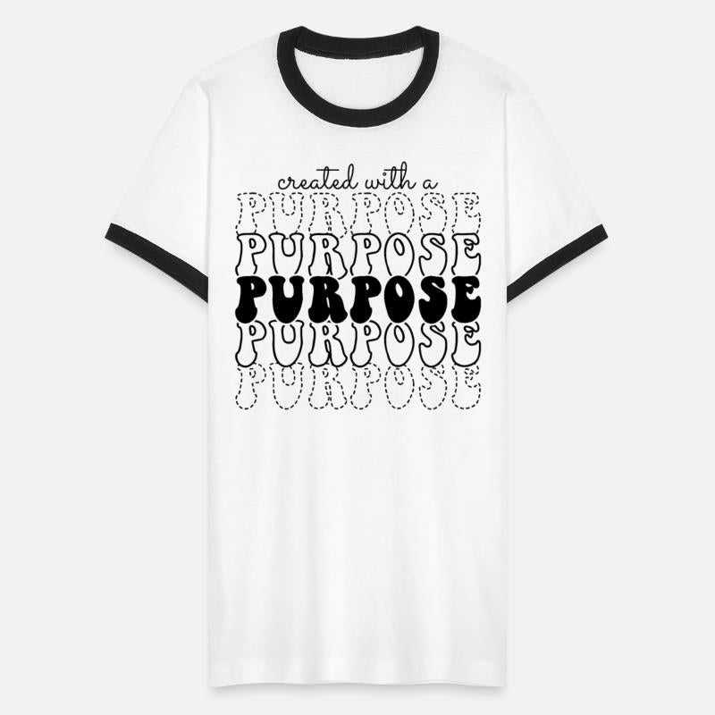 Created with a purpose Groovy Bible verse gift