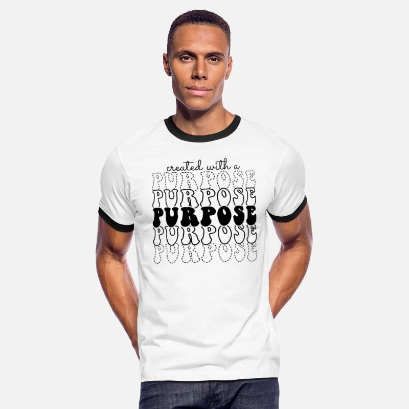 Created with a purpose Groovy Bible verse gift