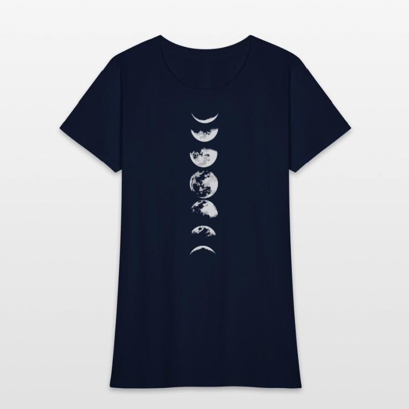 Crescent Moon Phases Tarot Card Witch