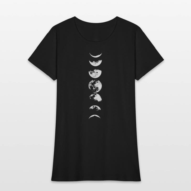Crescent Moon Phases Tarot Card Witch