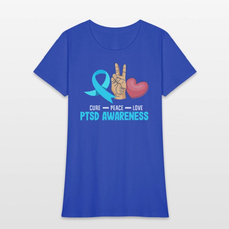 Cure Peace Love PTSD Awareness