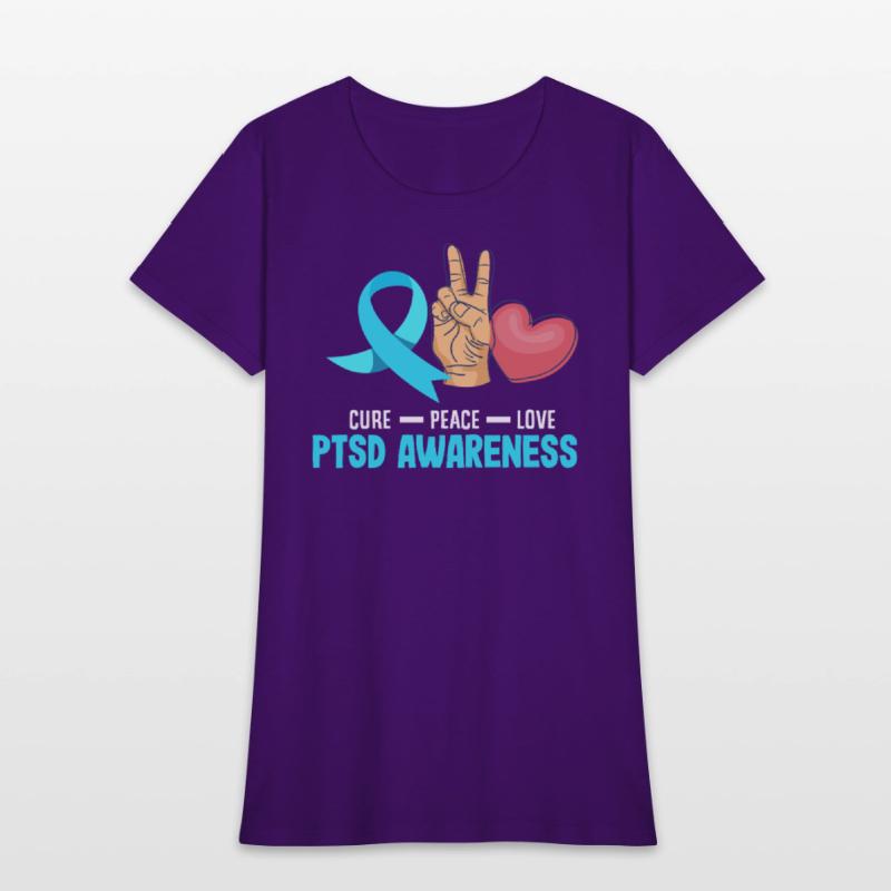 Cure Peace Love PTSD Awareness