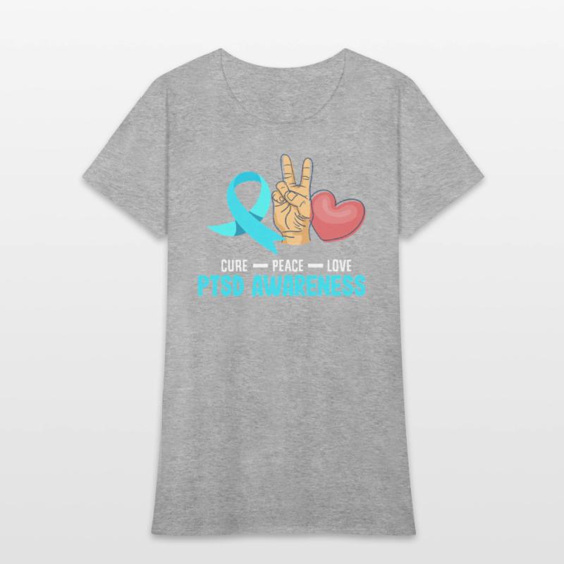 Cure Peace Love PTSD Awareness