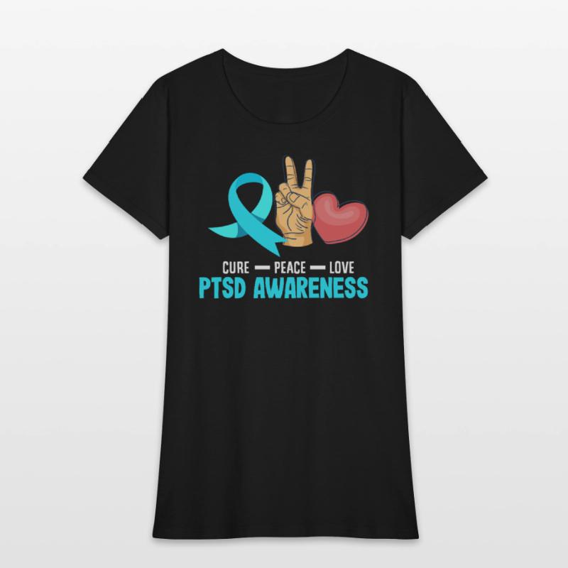 Cure Peace Love PTSD Awareness