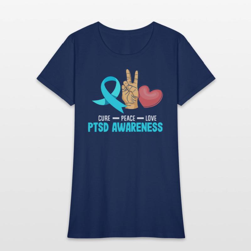 Cure Peace Love PTSD Awareness
