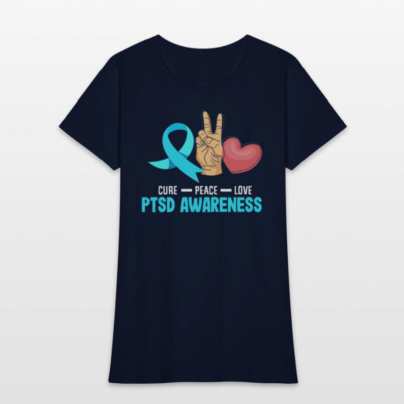 Cure Peace Love PTSD Awareness