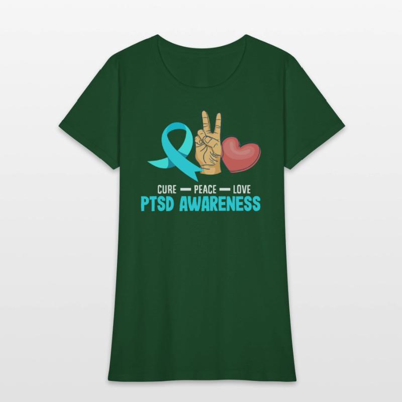 Cure Peace Love PTSD Awareness