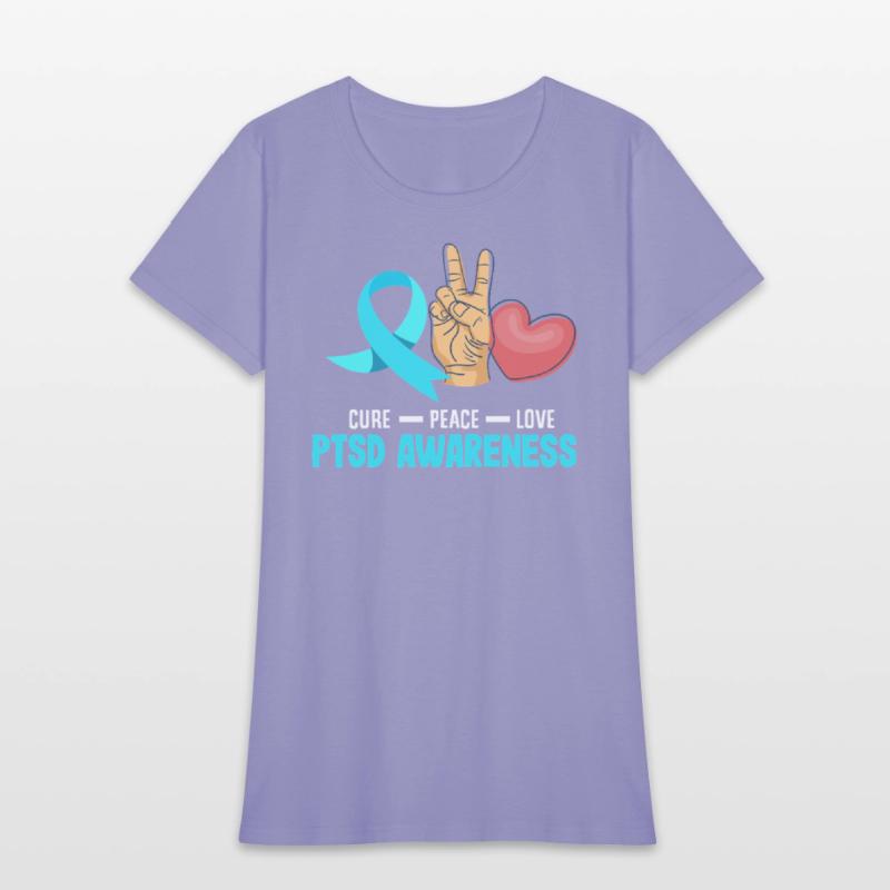 Cure Peace Love PTSD Awareness