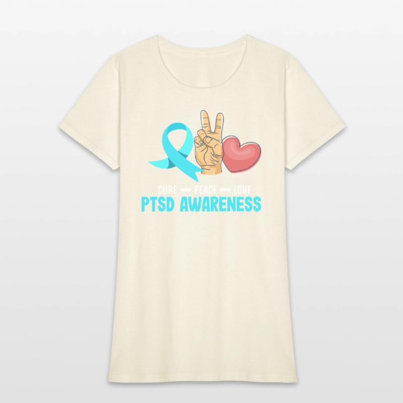 Cure Peace Love PTSD Awareness