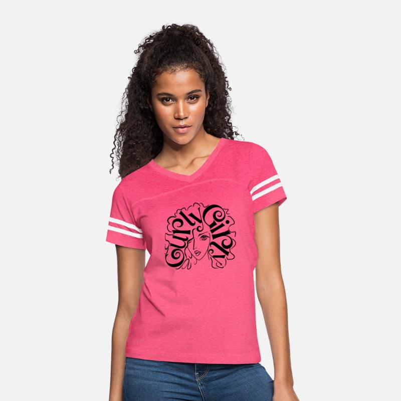 Curly Girly -black design