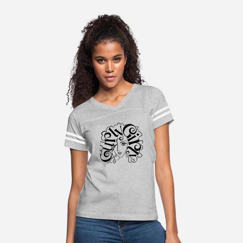 Curly Girly -black design
