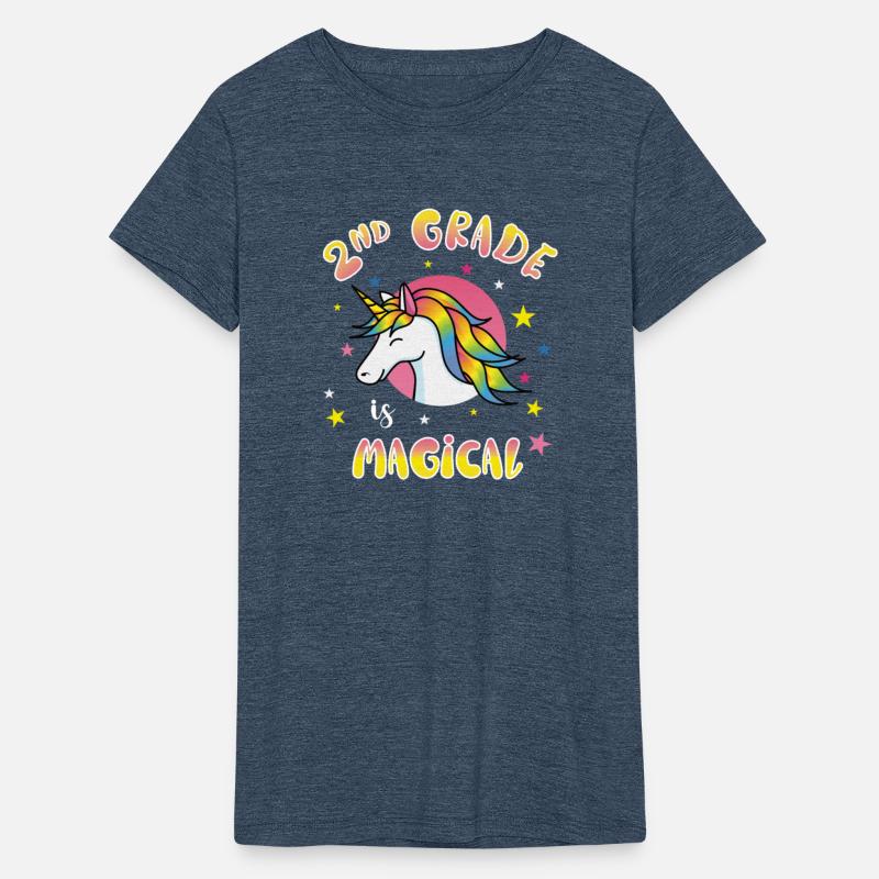 Cute 2nd Grade Second Grader Magical Unicorn