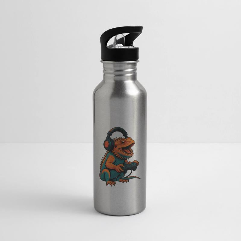 Cute Bearded Dragon Video Game Controller Funny Ga