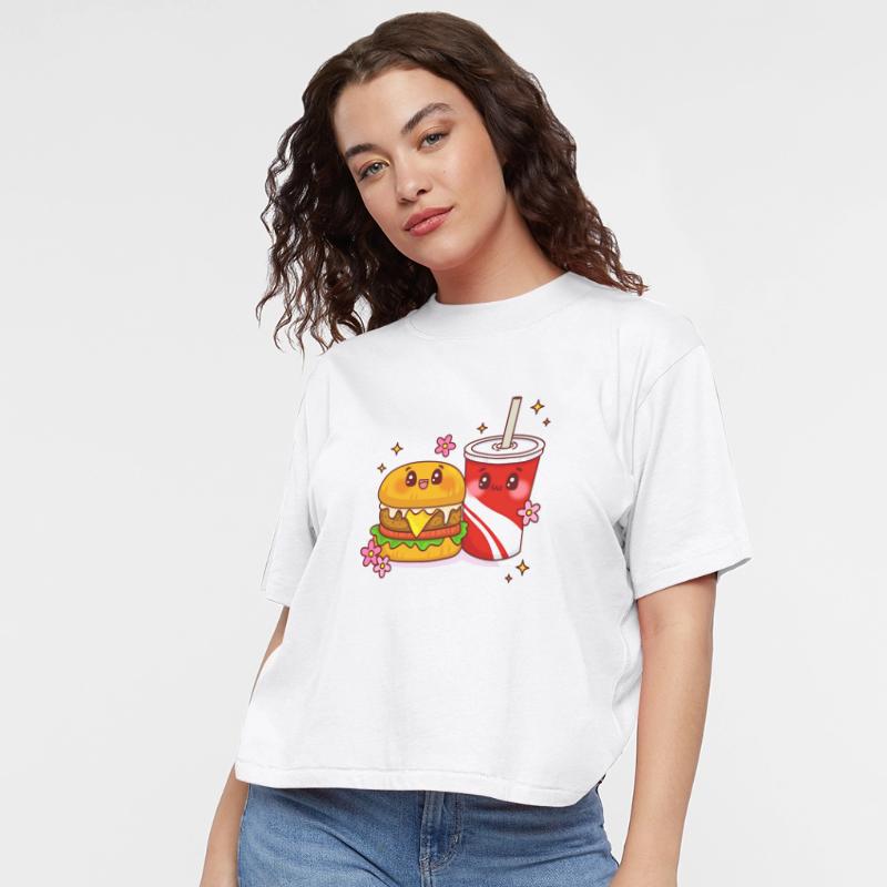 Cute Cool Food Cartoon Illustration