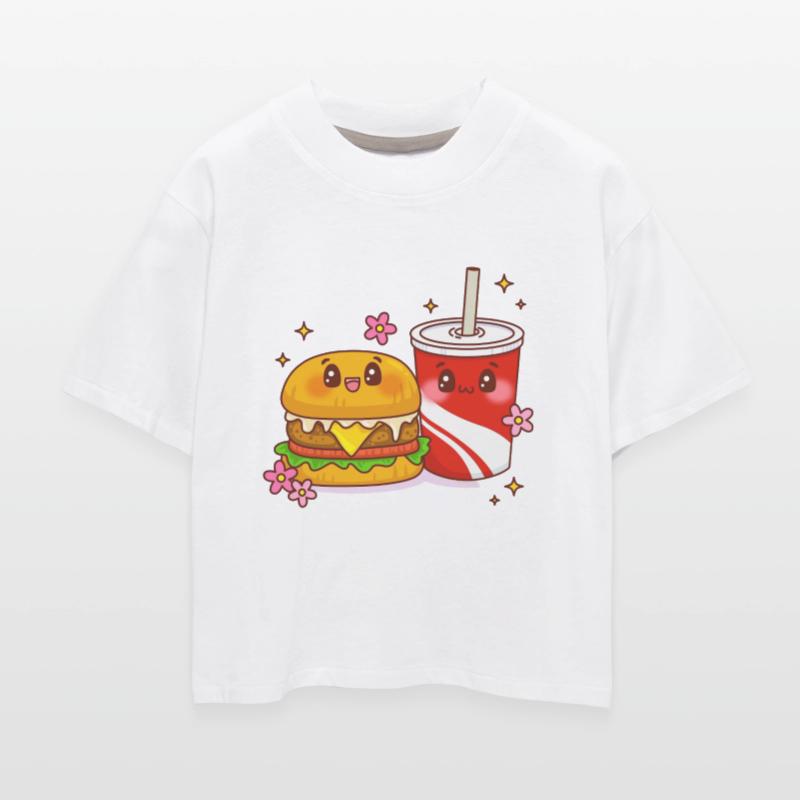 Cute Cool Food Cartoon Illustration