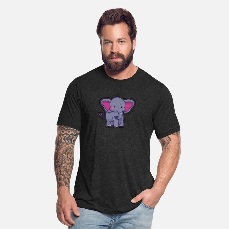 Cute Elephant Stitched
