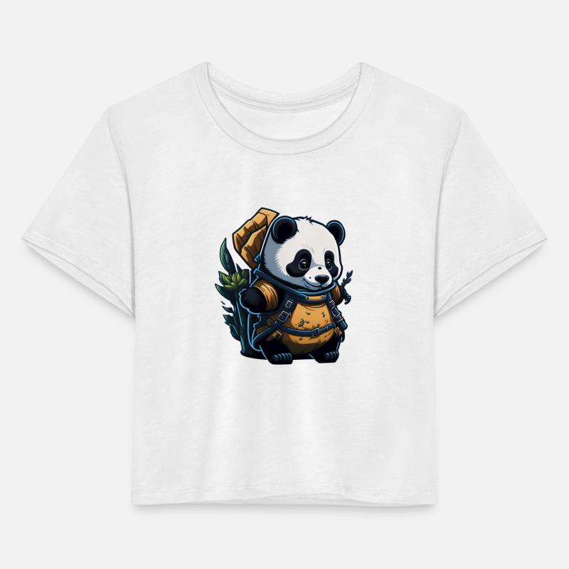 Cute Panda with Bamboo
