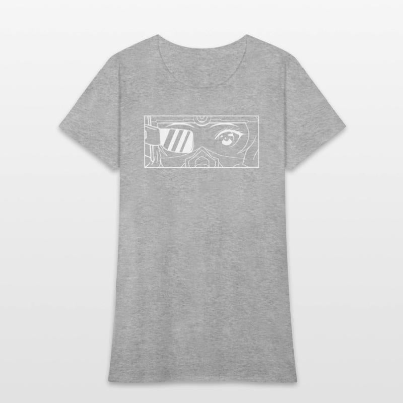 Cyber Aesthetic Anime Girl Eyes