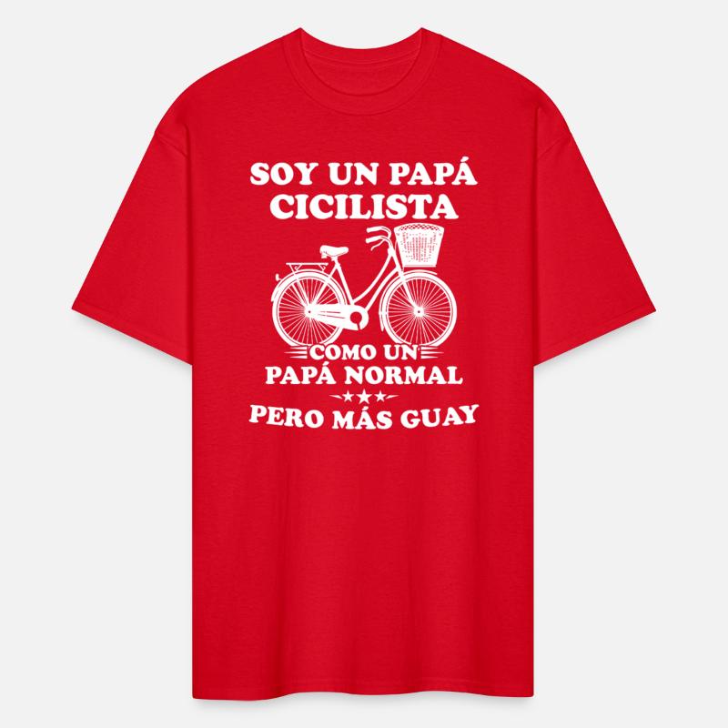 Cyclist Dad Bicycle Cycling Mountain Bike Father's