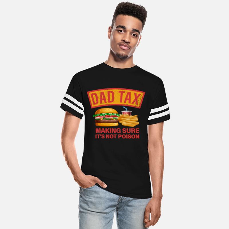 Dad Tax Funny Fast Food Design